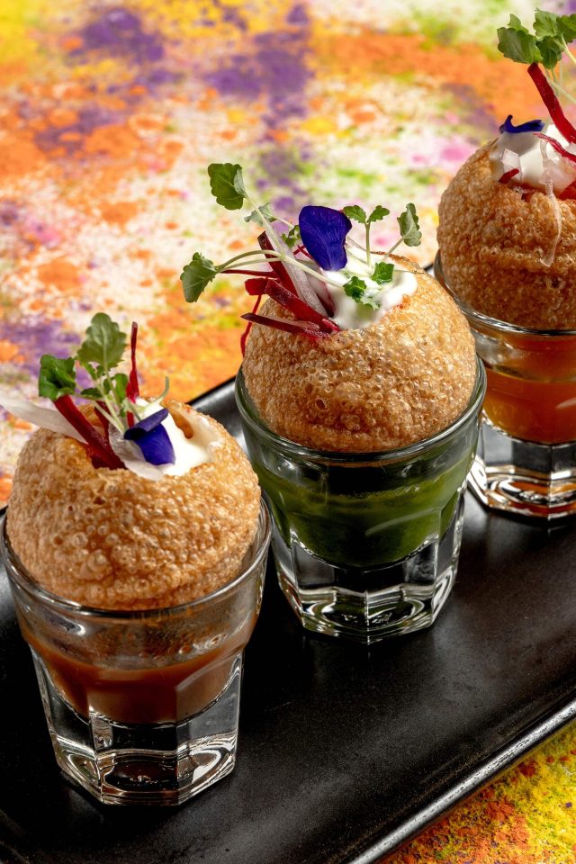 Indian Essence Restaurant Petts Wood Interior holi celebration