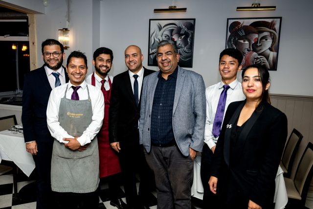Four hands dinner series Indian restaurant in Orpington Kent, Head Chef Ali Mustaq joins forces with top chefs & friends in his kitchen.