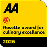 AA Rosette Award for culinary excellence 2026